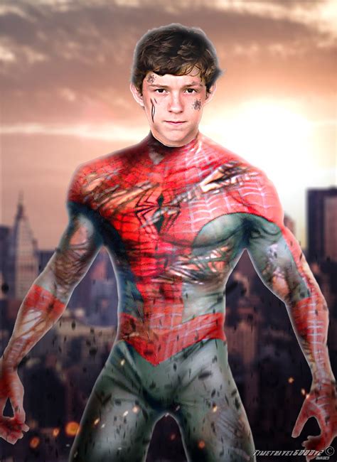 No way home next month, marvel studios isn't wasting time moving on . Tom Holland as Spider-man by Timetravel6000v2 on DeviantArt