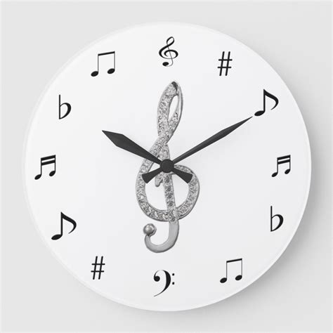Music Clock Zazzle