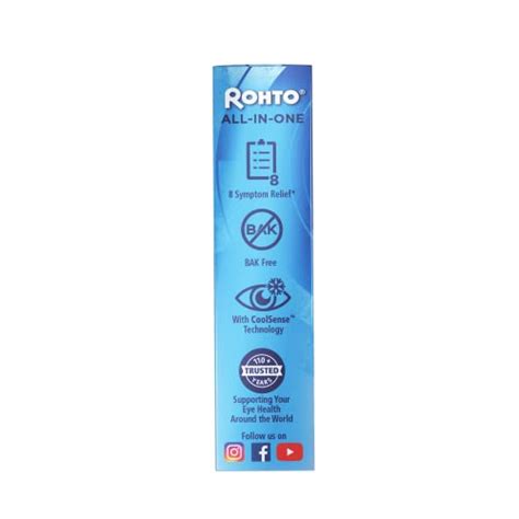 Rohto Ice All In One Multi Symptom Relief Gotas Refrescantes Pa