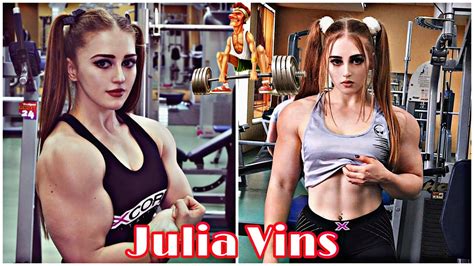 Julia Vins Russian Powerlifter And Fitness Model YouTube