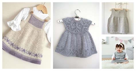 8 Adorable Baby Dress Free Knitting Pattern And Paid Page 2 Of 2