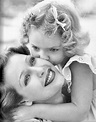 Loretta Young with her daughter Judy, 1938 Hollywood Life, Golden Age ...