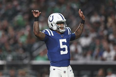 Colts Qb Anthony Richardson Ruled Out With Concussion What We Know