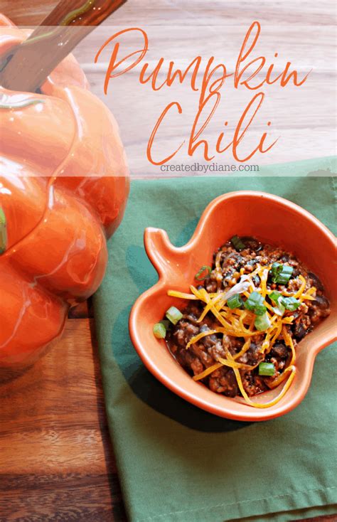 Pumpkin Jalapeno Chili Recipe Created By Diane