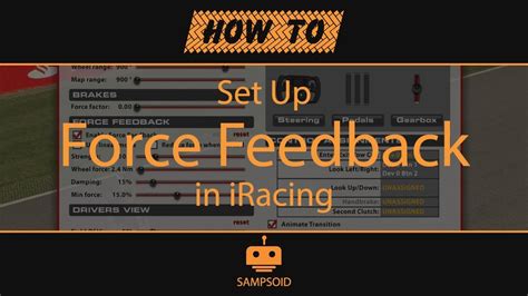 How To Setup Force Feedback In IRacing YouTube