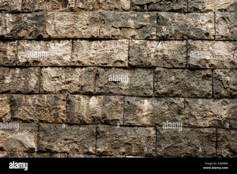 Seamless Bricks Stone Wall Elevation For Backgrounds Stock Photo Alamy
