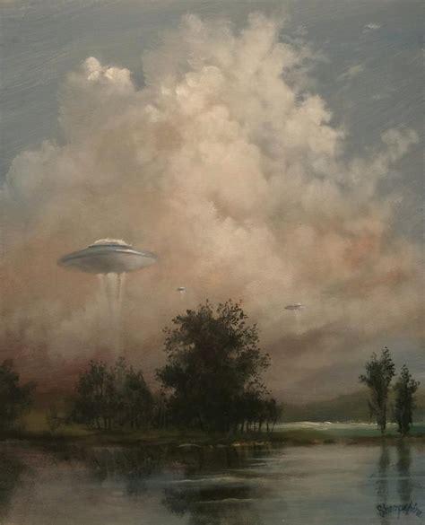 Explore kesara art's photos on flickr. UFO's - A Scouting Party Painting by Tom Shropshire