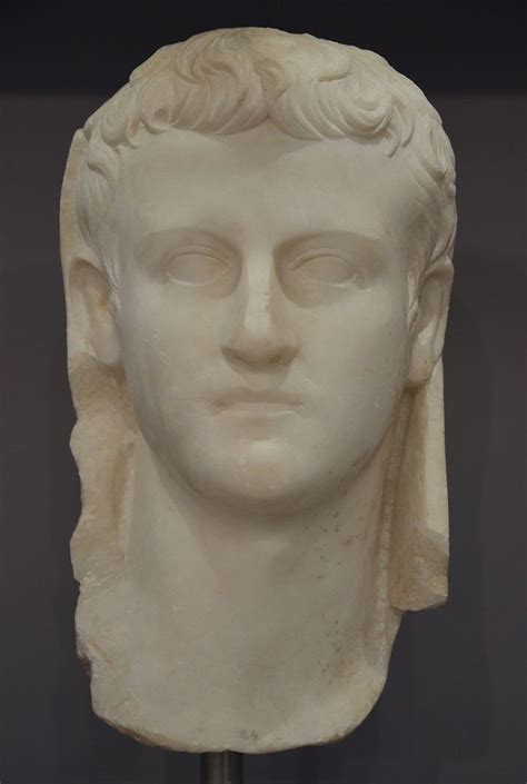 Portrait Of Emperor Caligula Roman History Roman Province Statue
