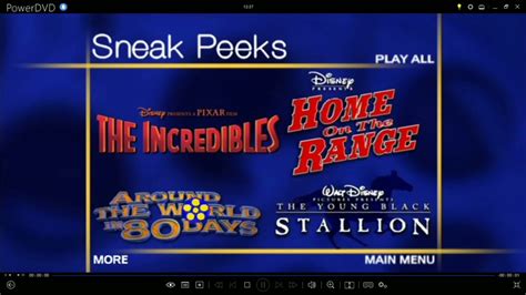 Updated Sneak Peeks Menu Disney Youtube