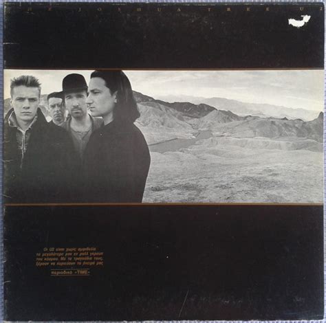 U2 The Joshua Tree 1987 Blue Labels Vinyl Discogs