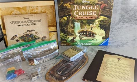 Disney Ravensburger Jungle Cruise Adventure Board Game 2020 Etsy