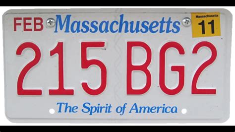 Massachusetts License Plate Design History 1967 Present Day Youtube