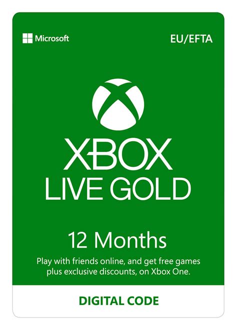 Xbox Live Gold 12 Months Game