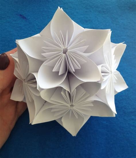 Origami Ideas Kusudama Origami Flower Ball Tutorial