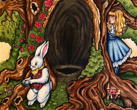 Beautiful Alice In Wonderland Illustrations