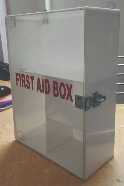 Acrylic First Aid Box At Rs 550piece Acrylic Box In Gurugram Id