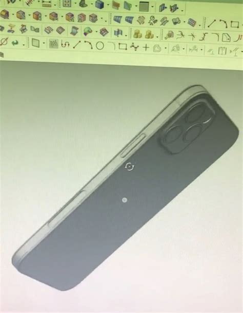 Iphone 12 Design With Flat Edges Shown Off With Alleged Molds And Cad