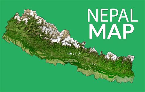 Nepal Map Gis Geography