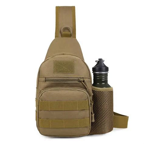 Molle Tactical Chest Bag Military Shoulder Sling Outdoor Bags