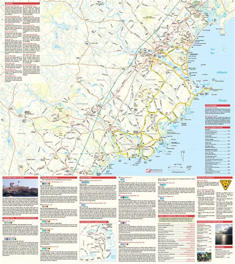 Maine Southern Coast Map Adventures