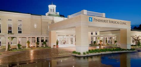 Pinehurst Surgical Clinic And Firsthealth Of The Carolinas Set To