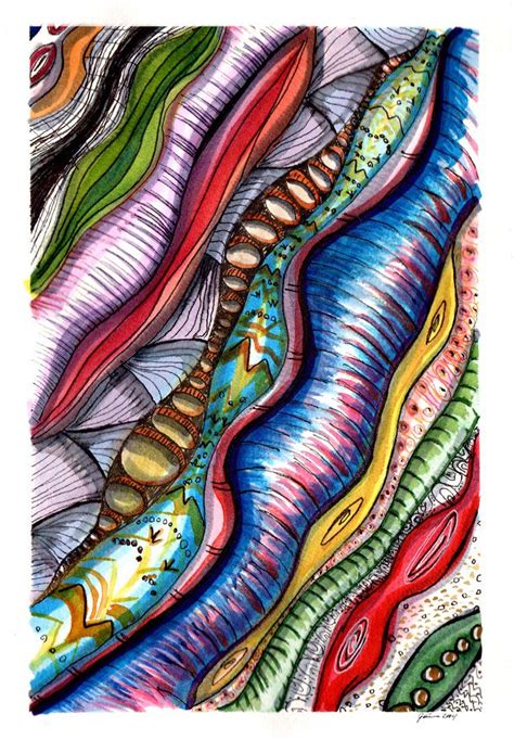 Doodle Diagonals By Jenthestrawberry On Deviantart Doodles Abstract