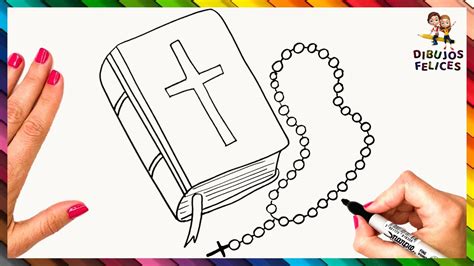 Cómo Dibujar La Biblia ️ Dibujo De La Santa Biblia Youtube