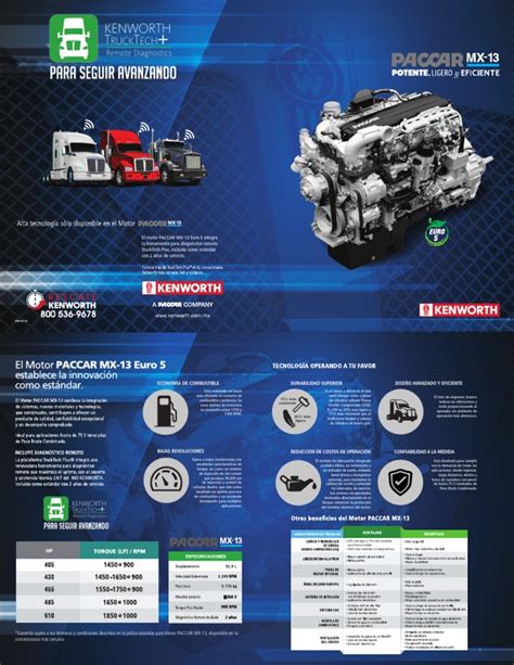 Motor Paccar 2019 Pdf Inyección De Combustible Ingeniería Mecánica