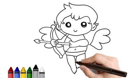 Here valentine's day images and pictures will come in handy. How to Draw Simple Cupid for Valentine's day ★ Drawing for ...