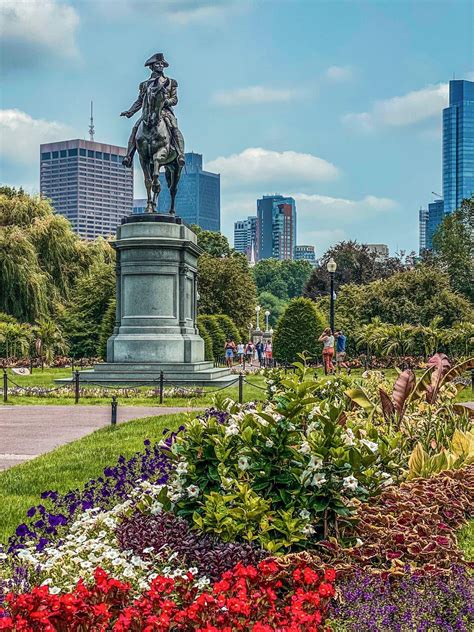 George Washington Statue Boston Public Garden GoXplr