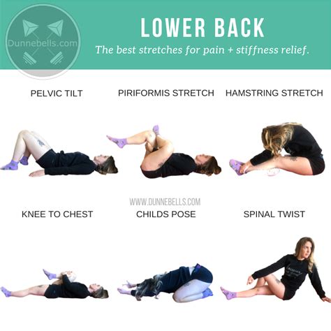 6 Best Stretches For Lower Back Under Weight Loss Programs — Dunnebells
