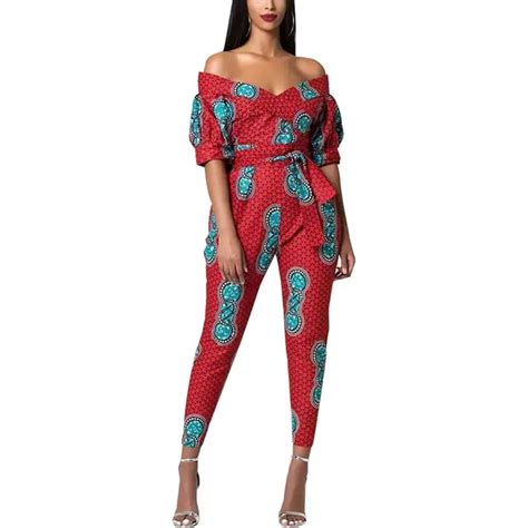 Velvet Jumpsuit Orevaa African Clothing