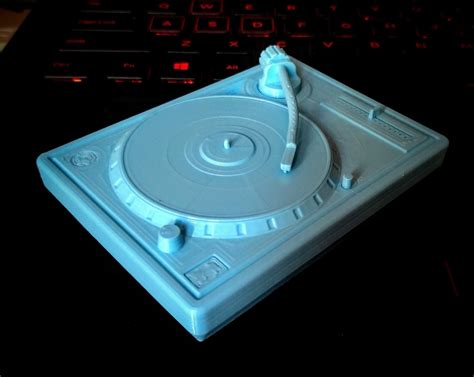 Record player reviews and vinyl discussion! 3D printable model Audio Technica Turntable Vinyl Record