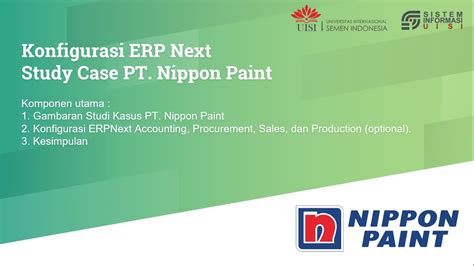 Nippon paint ✓ cari di antara 18.500+ lowongan kerja terbaru di indonesia dan di luar negeri ✓ gaji yang layak ✓ pekerjaan penuh waktu, . Konfigurasi ERP Next (PT. Nippon Paint) - YouTube