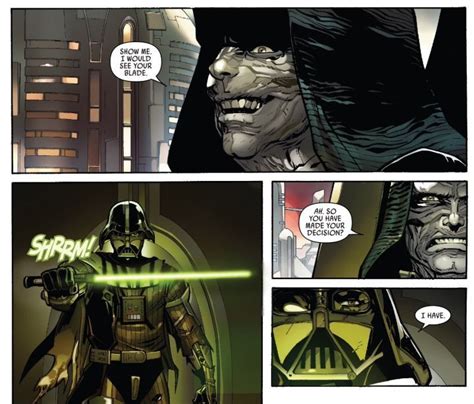 The Current Darth Vader Comic Book Takes Place Shortly After Anakin