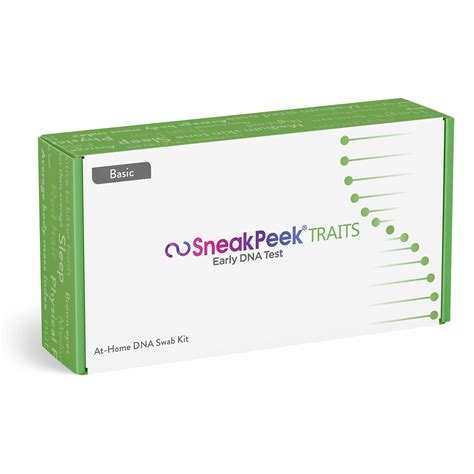 Buy SneakPeek® Traits Test - Easy at-Home Kit - -Based Report with 13