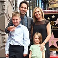 Paul Rudd With His Family on the Hollywood Walk of Fame | POPSUGAR ...