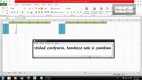 Como Hacer Una Tabla De Multiplicar En Excel 2010 Youtube