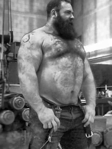 Hairy Men Scruffy Men Handsome Men Burly Men Muscle Bear Long