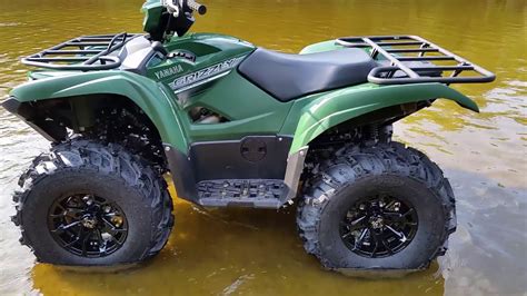 2016 Yamaha Grizzly 700 Moded With 27 Itp Mud Lite Xtr Tires Youtube