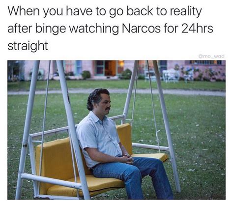 Meme Narcos Waiting