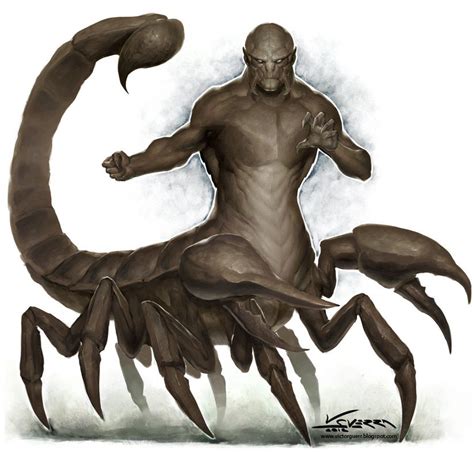 Scorpion Man Also Known As Aqrabuamelu Or Girtablilu The Scorpion Men Are Weird Creatures