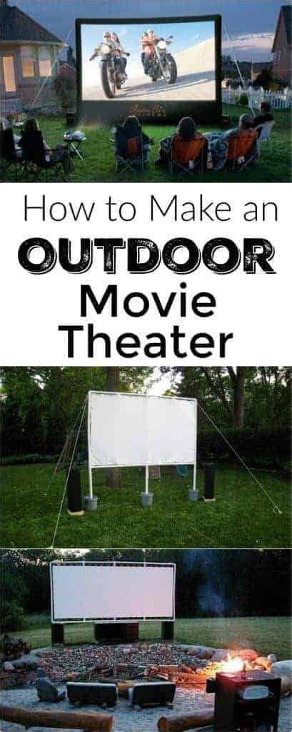 You can set up a private movie theater in your own backyard, and you can invite friends to enjoy the experience with you. How to Make Your Own Backyard Movie Theater & The BEST ...