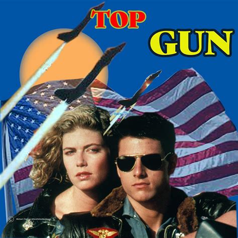 Top Gun Poster Art Digital Art By Michael Chatman Fine Art America