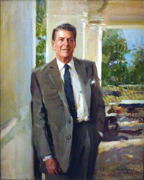 Ronald Reagan Painting At Explore Collection Of
