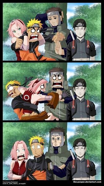 Funny Things In Team 7 Memes Divertidos De Naruto Naruto Anime
