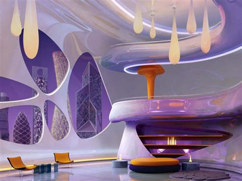 Futuristic Living Room Design For Modern House Futuristic Bedroom