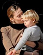 #New Beatrice Borromeo and her oldest son Stefano Casiraghi (20 months ...