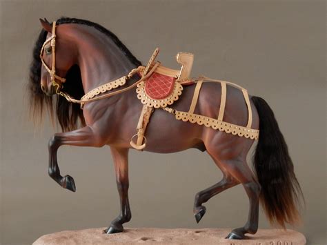Medieval Saddle Set For Tradicional Breyer Horse Made By Juditheart