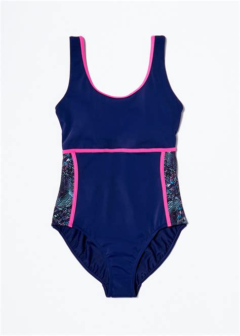 Women Papaya Holiday Swimwear Sports Swimsuit Navy Fitforfelix